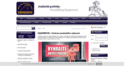 Desktop Screenshot of equiservis.cz