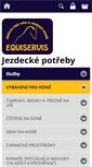 Mobile Screenshot of equiservis.cz